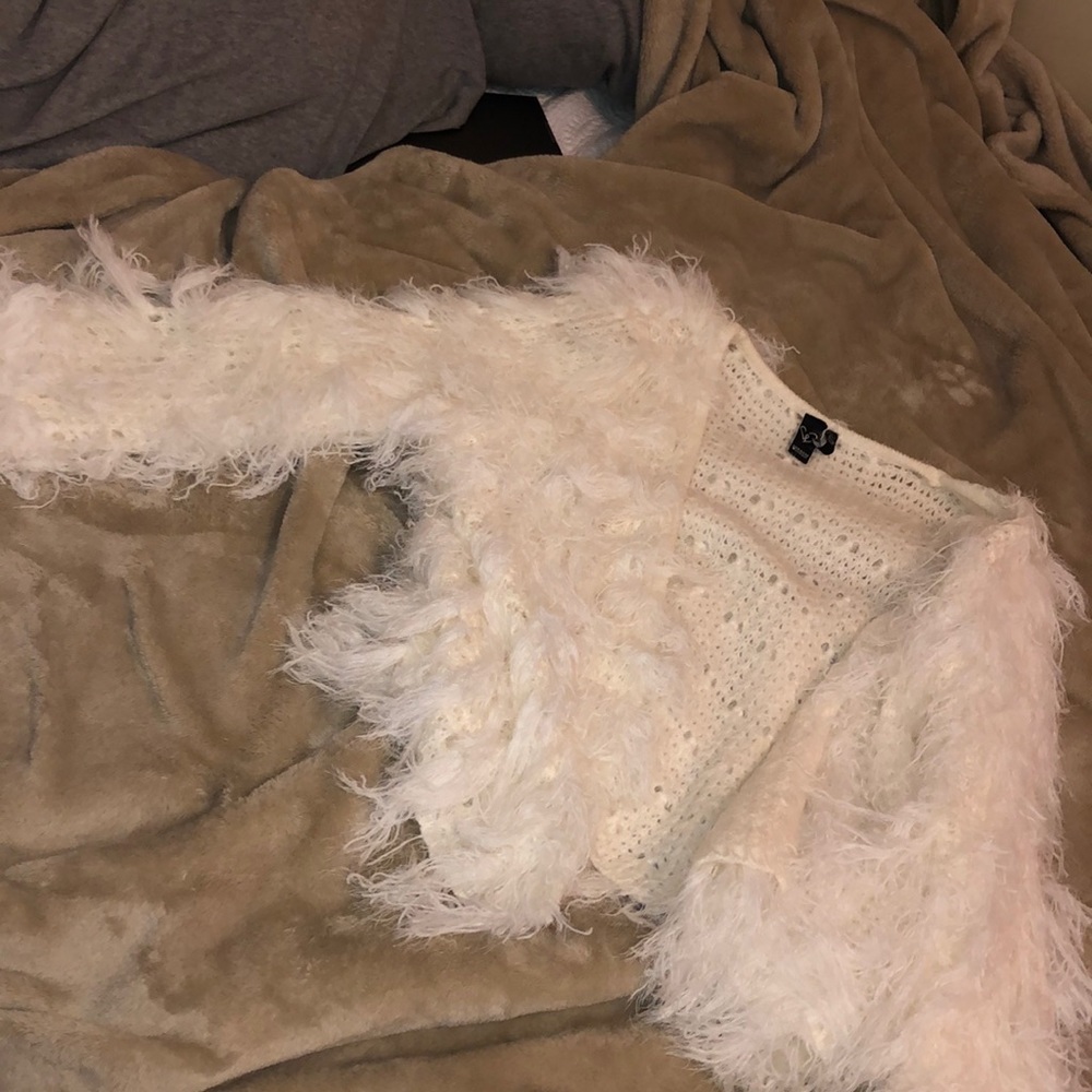 Windsor off white cardigan. Size large